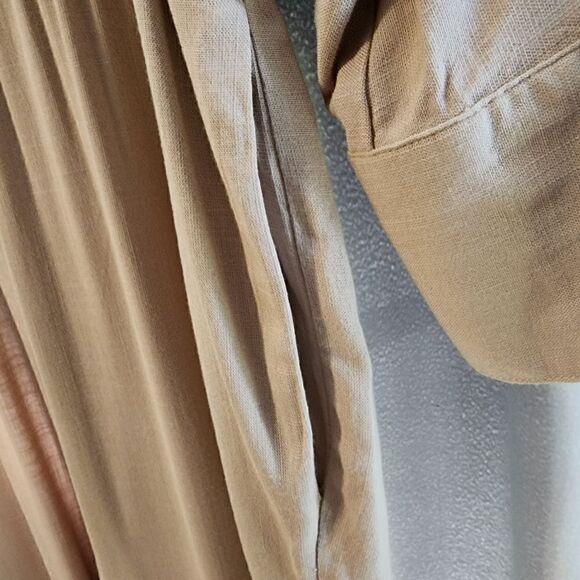 Express X Olivia Culpo Womens Khaki Jumpsuit Size Large NWT - Picture 6 of 14